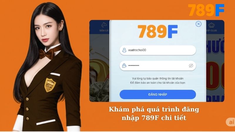Chi tiết các bước hướng dẫn đăng nhập 789F cực dễ dàng